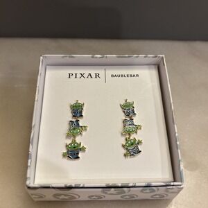 New Baublebar x Disney Pixar  Toy Story Alien Claw Drop Dangle Novelty Earrings